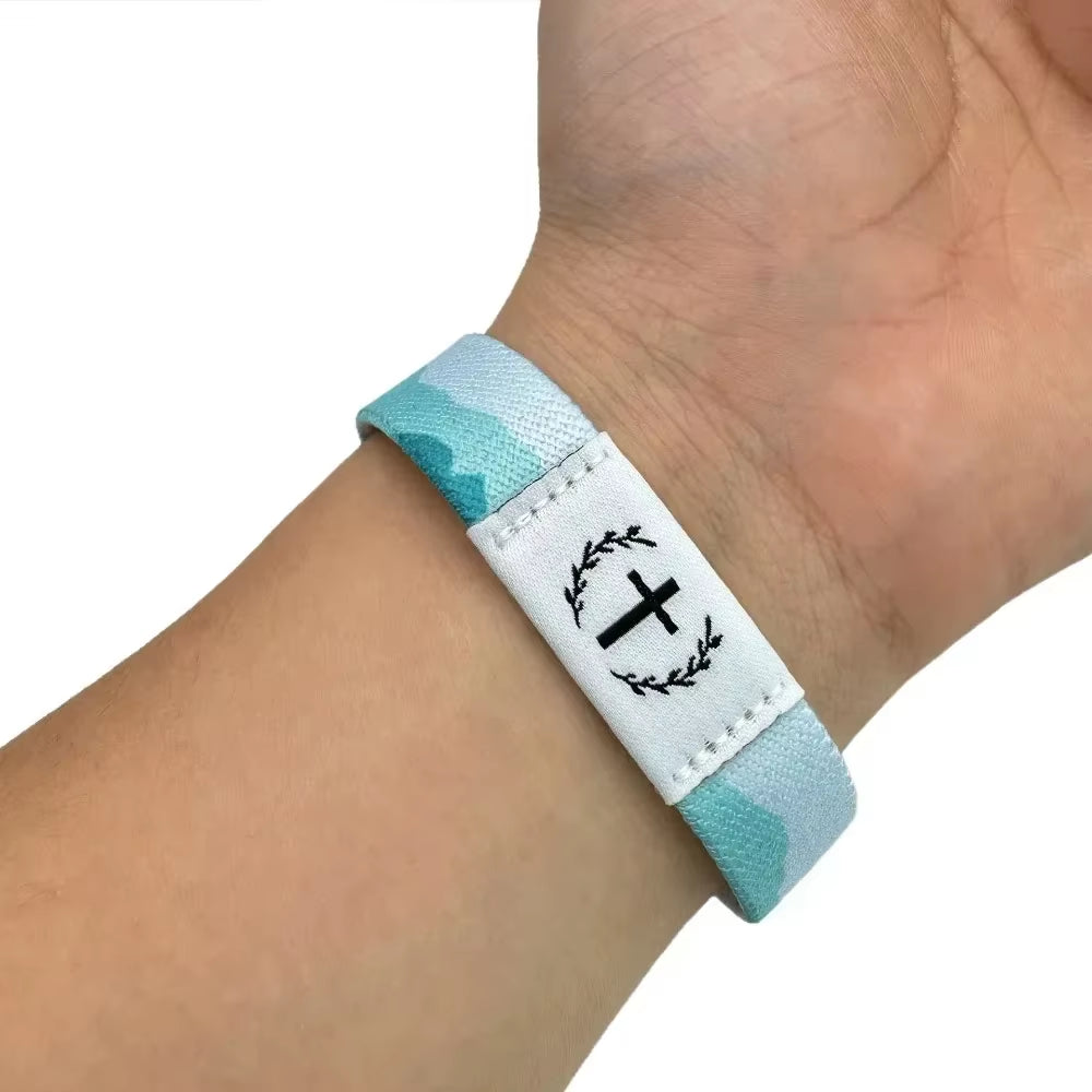 Christian Daily Bible Verse Bracelet,Inspirational Bible Verse 